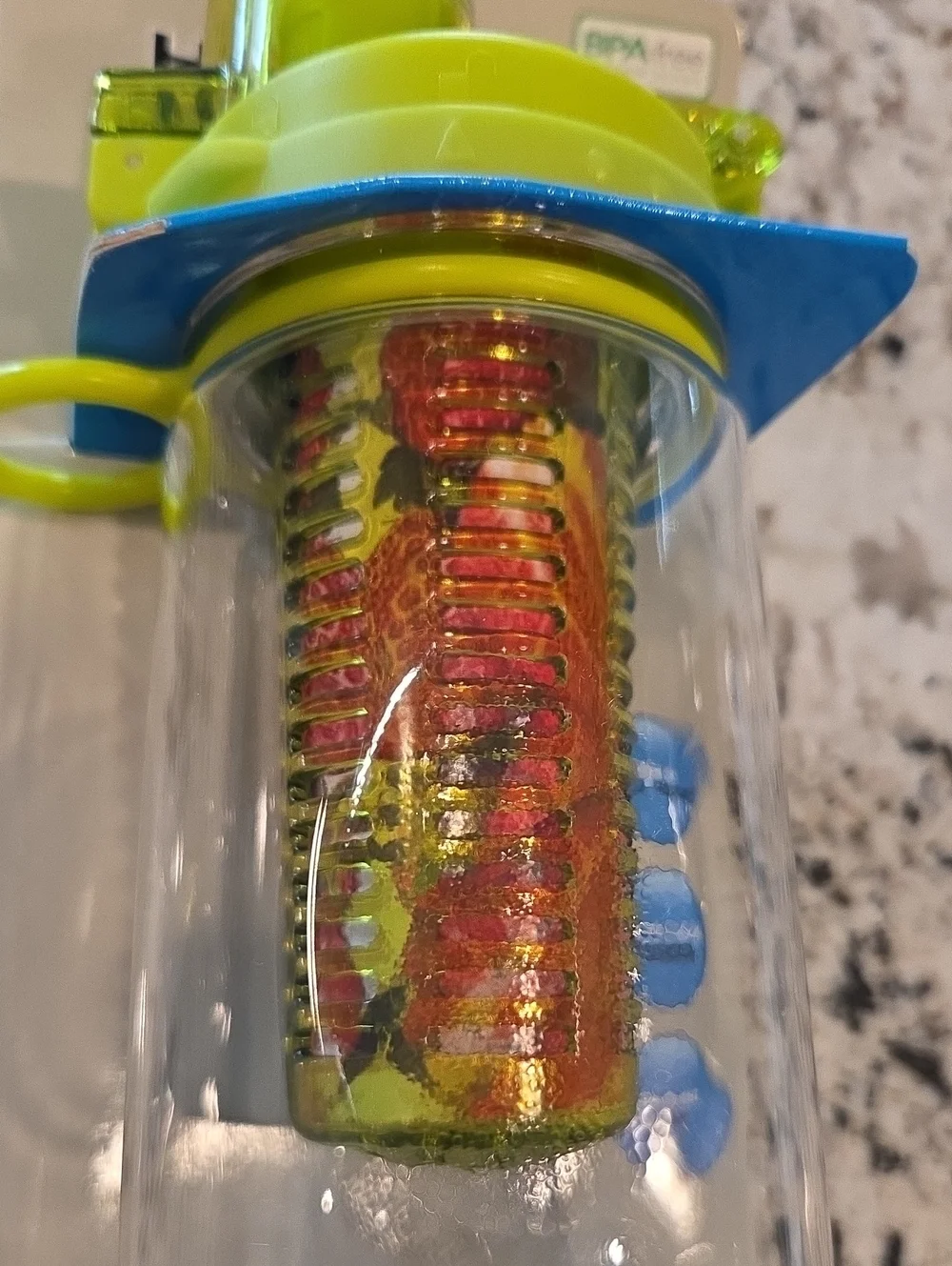 Hamilton Beach 24 oz Fruit Infuser Bottle - Lime Green